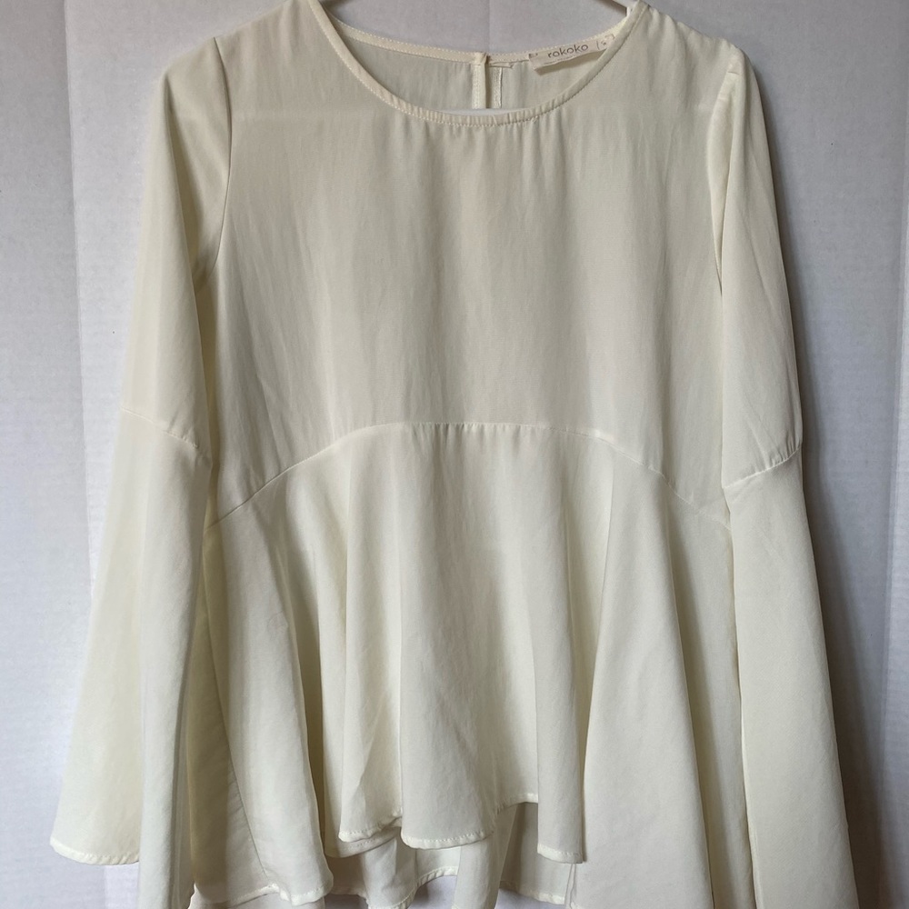 Flowy White Long Sleeve